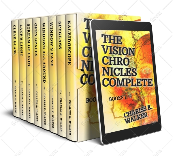 The Vision Chronicles Complete, Books 1-8: A Romantic Suspense Saga