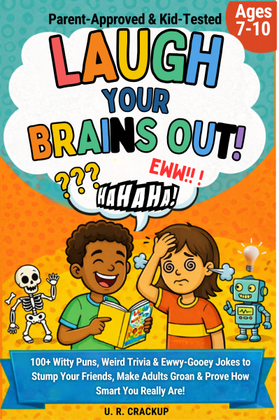 LAUGH YOUR BRAINS OUT!  The Show-Off Joke Book For Kids: